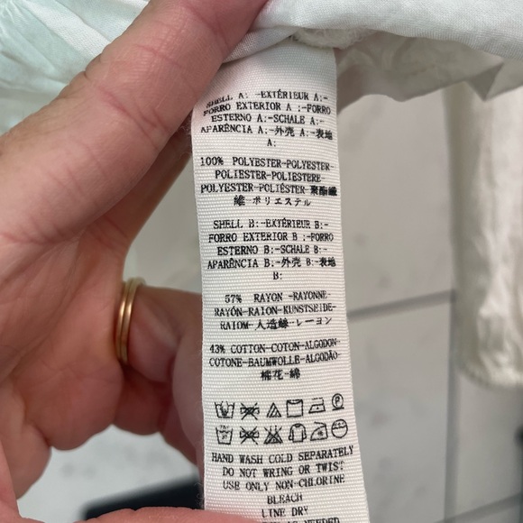 Free people white eyelet top - Picture 2 of 5